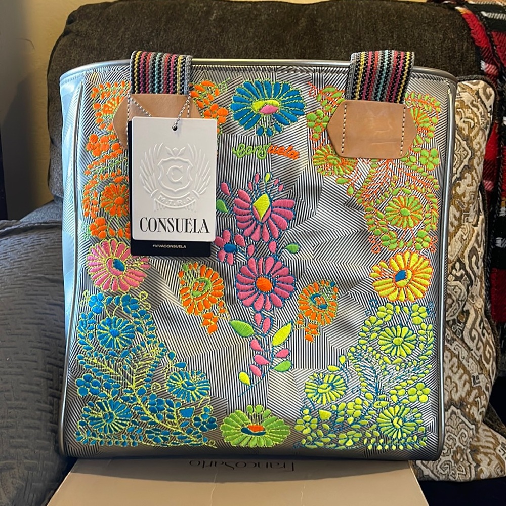 Consuela bag like new but has inside stain
